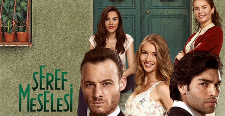 Постер к сериалу "Дело чести"(2014-2015).