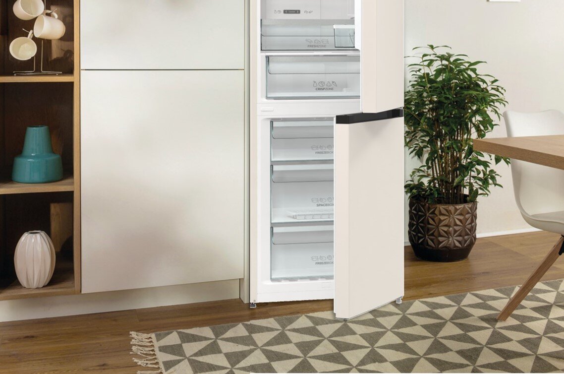 Холодильник Gorenje NRK6202AC4 с системой NoFrost — охлаждение без образования наледи в холодильной камере