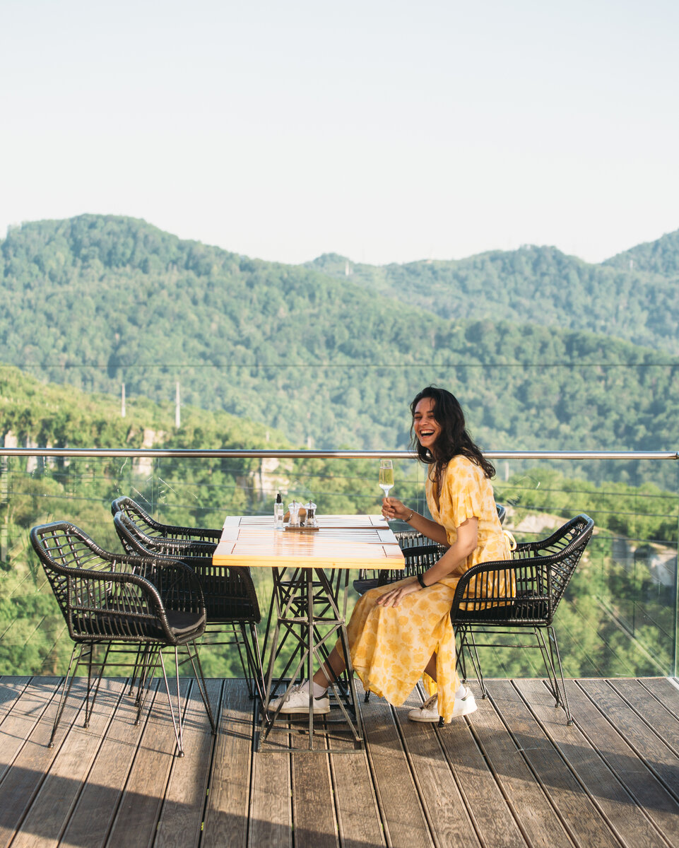 Панорамный ресторан Kauri в Скайпарке