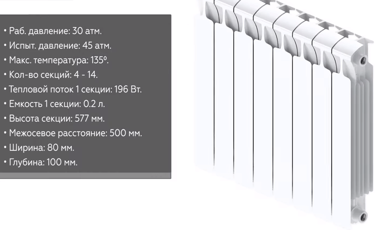 Как выбрать биметаллический радиатор отопления. Какой покупать? Лучшие биметаллические  радиаторы (батареи) отопления. | Сад и огород, полезные советы, хитрости,  опыт | Дзен