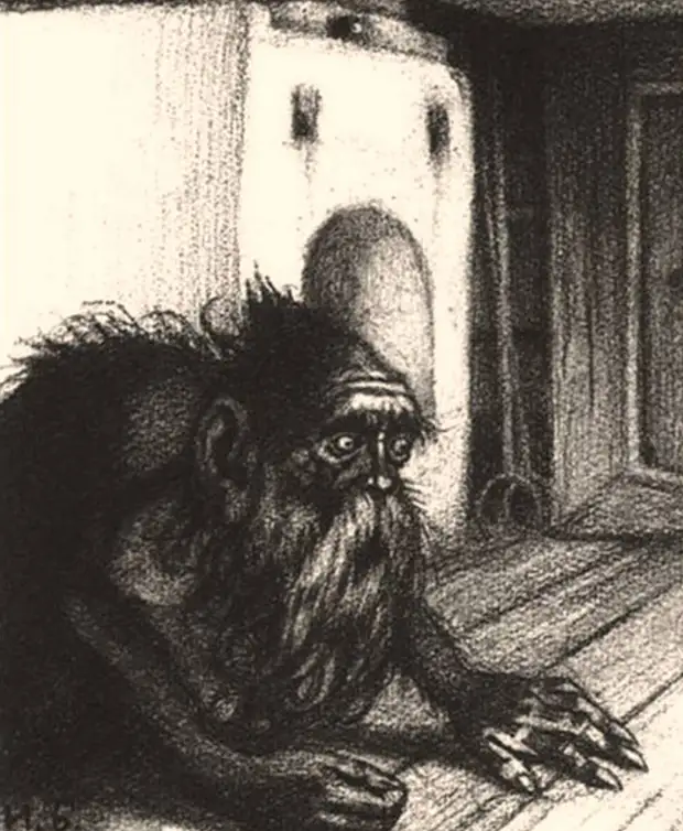 кикимора славянская мифология. славянская мифология домовой билибин. барабашка славянская мифология. мара кикимора славянская мифология. злые домашние духи.