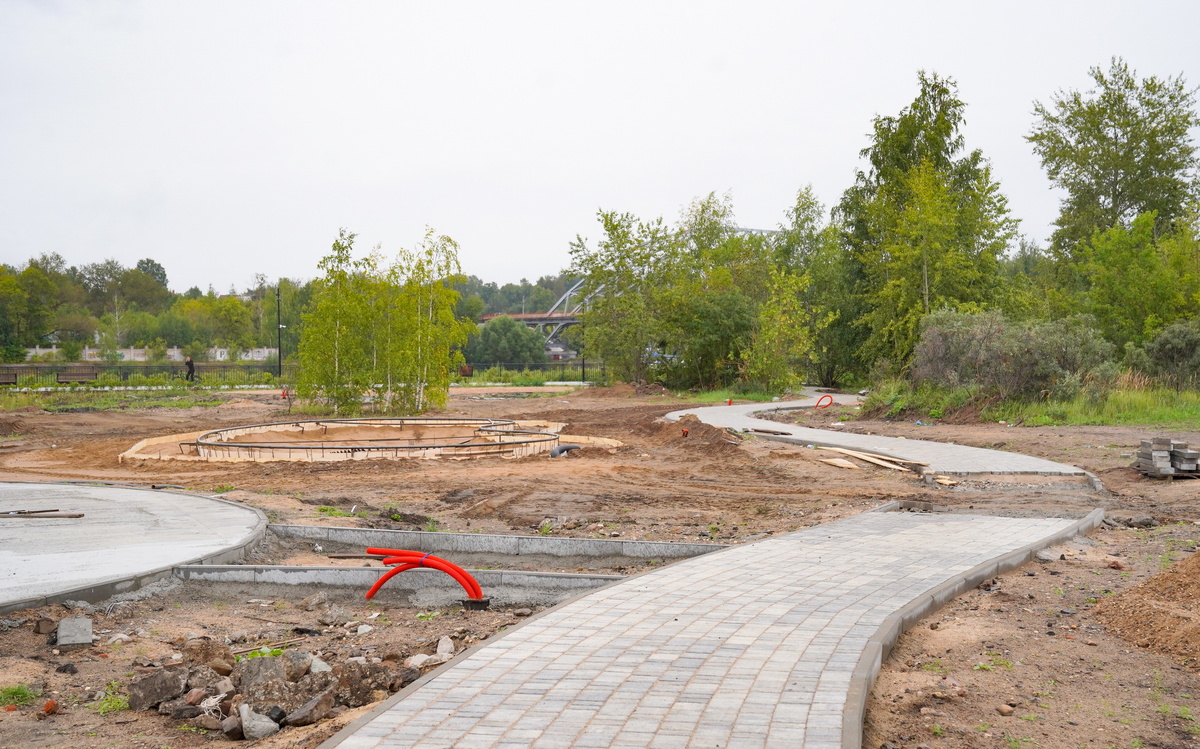     В Ивановской области строят второй памп-трек