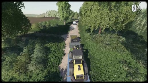 Fs19 Зелёная Долина в Farming Simulator 19 Кортеж к карьеру