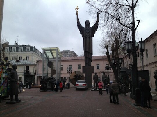 Коллекция скульптур Церетели