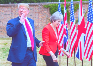 Главные политики США и Великобритании