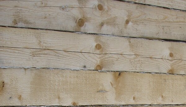 Брус. Трещины.