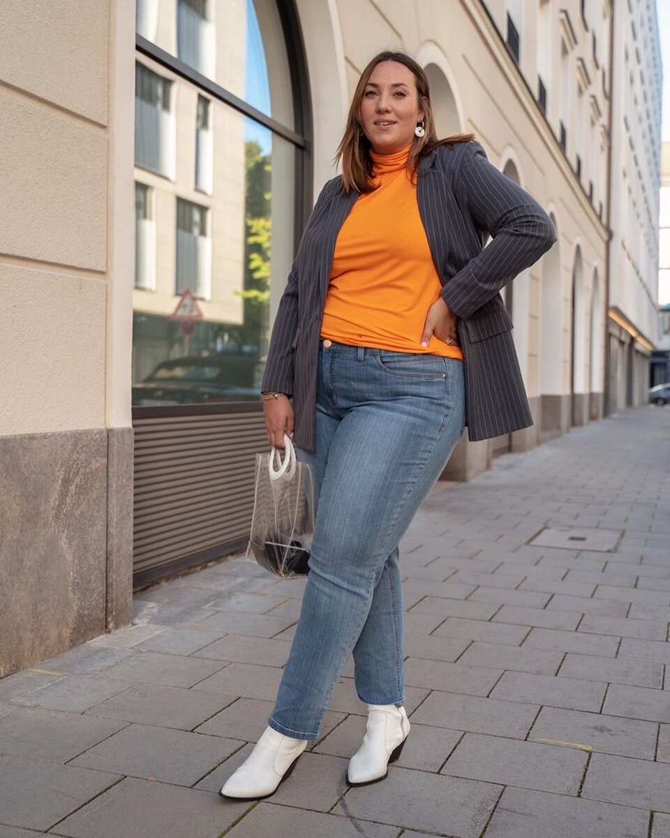 Берем пример: модный немецкий блоггер показала, как стильно одеваться с весом в 90 кг