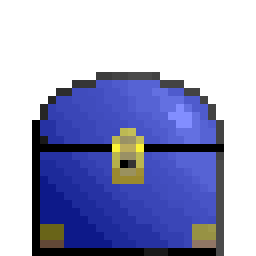 Анимация открытия закрытого сундука