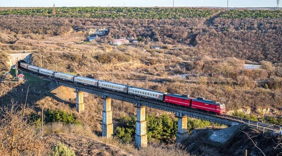 Поезд «Таврия» в Крыму / Фото: @tavria.train