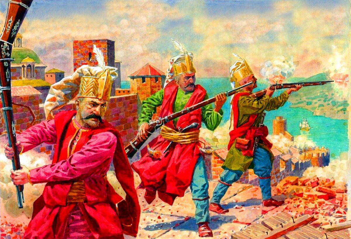 Солдат турецкого войска
