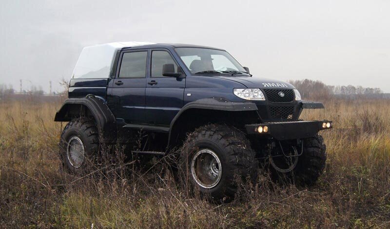 Конструкция, особенности переделки внедорожников, углы съезда-въезда и ...