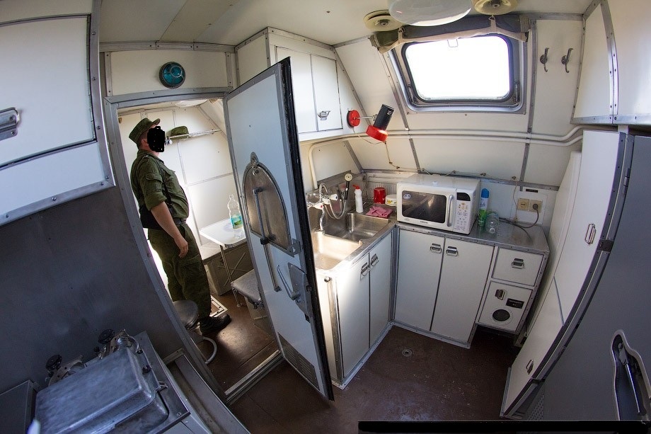 Кухня жилого модуля