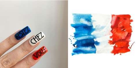 «Restez chez vous» с французского переводится как «оставаться дома»: перед вами еще одна идея предупредительного маникюра во время пандемии коронавируса для любителей нейл-арта. Известный японский мастер маникюра Мэй Каваджири (@NAILSBYMEI) в очередной раз удивила своих подписчиков свежей идеей дизайна ногтей со смыслом.  Девушка неслучайно накрасила ногти в цвета французского флага: таким образом она напоминает жителям Франции о том, как важно сейчас соблюдать меры предосторожности и оставаться дома до тех пор, пока ситуация с распространением вируса COVID-19 не закончится. Интересно, какой стране будет посвящен следующий бьюти-шедевр Мэй? 