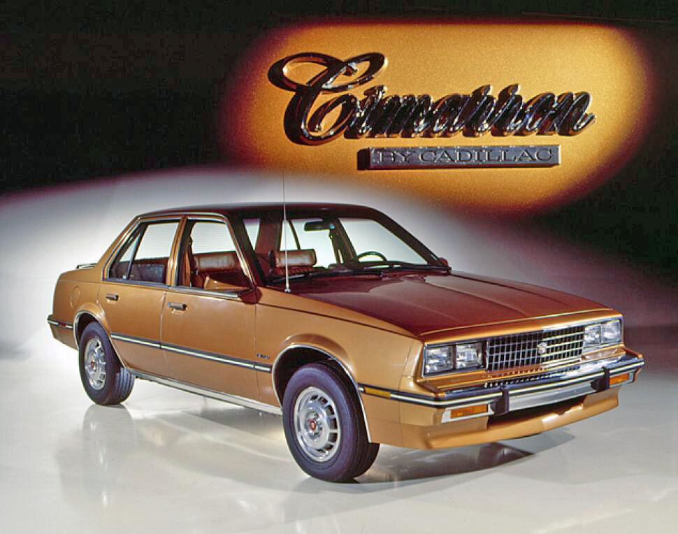 Cadillac-Cimarron 1982 года.