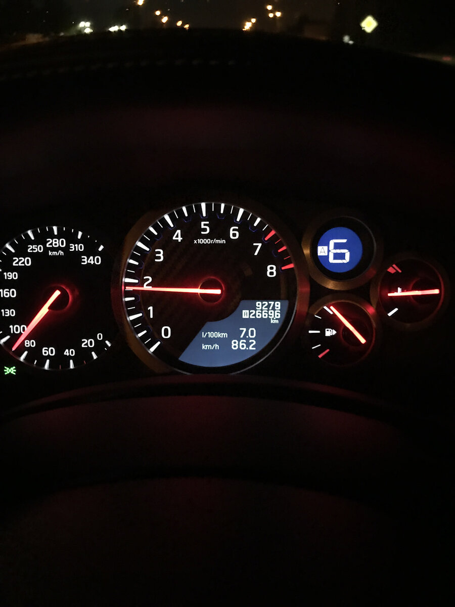 Полный размерРасход по компу за последние 800км составил 7,0л на 100км. Средняя скорость 86,2 км/ч.