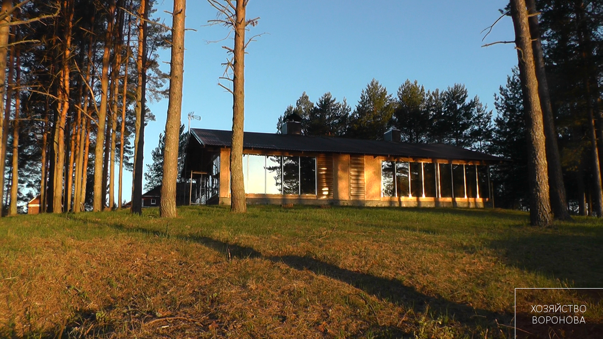 Домик на высотке с видом на пруды