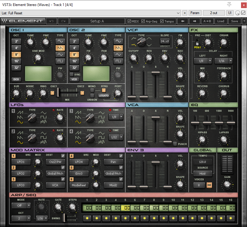 Плагины native. Синтезатор Waves. Elements VST. Виртуальные инструменты для создания музыки. VSTI инструменты