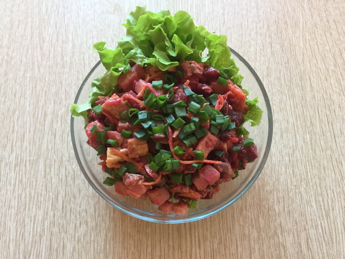 Салат готов