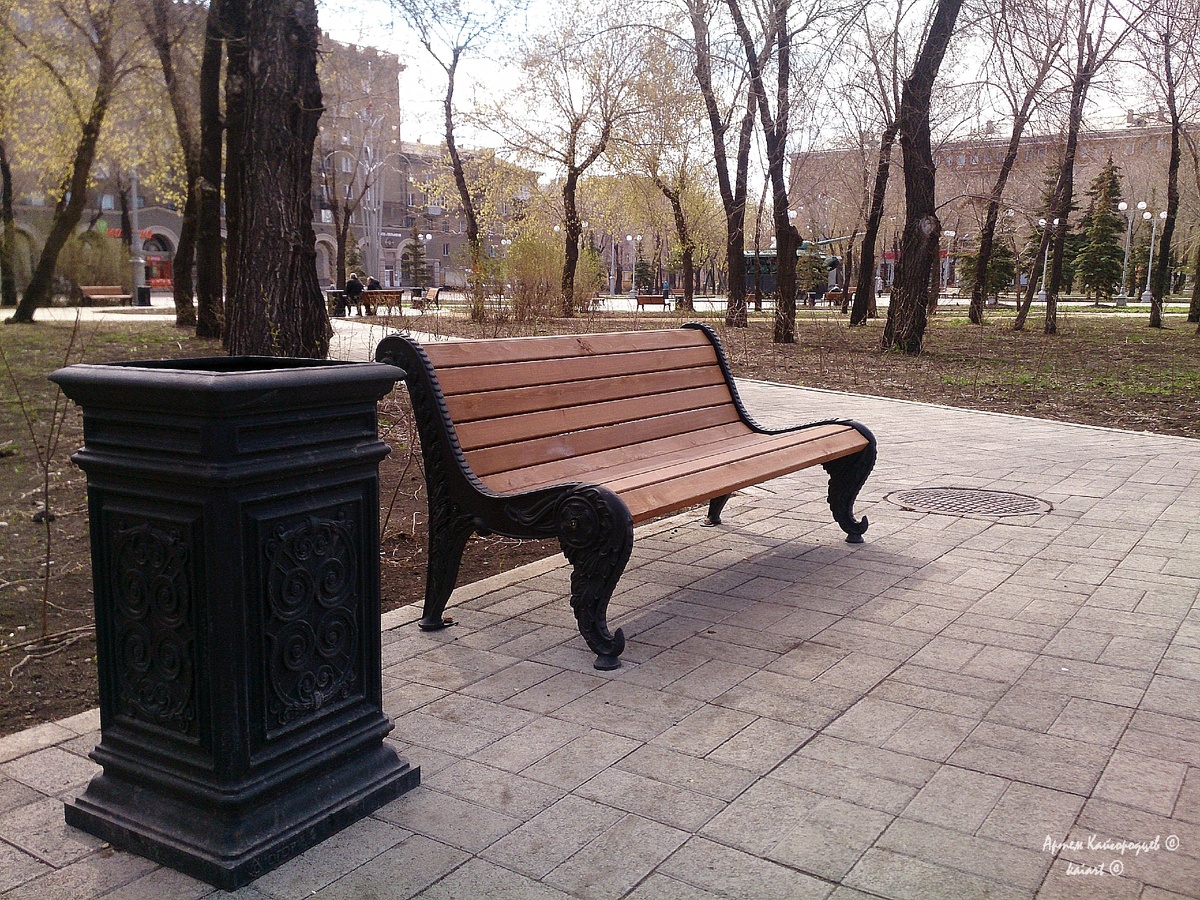 Чугунное литье в "Сквере Победы"