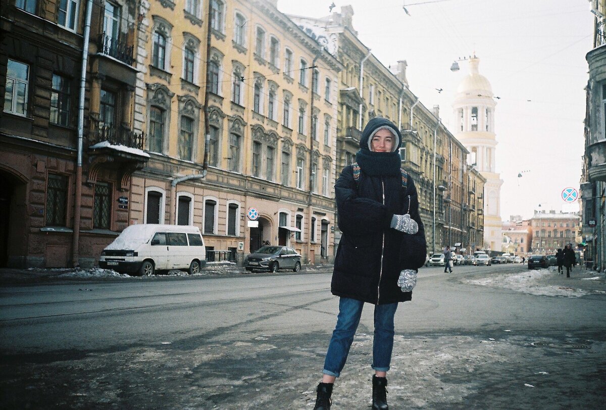 Мои первые кадры, снятые на fujicolor C200