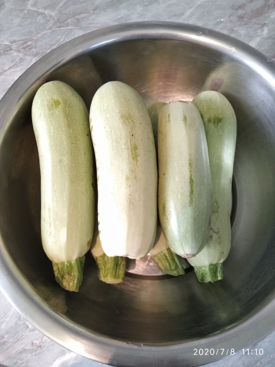 Молодые плоды кабачков