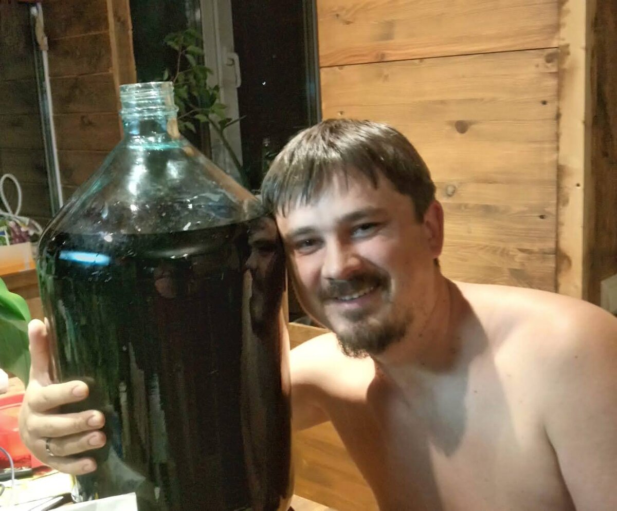 А так выглядит радость от удачного вина...:)