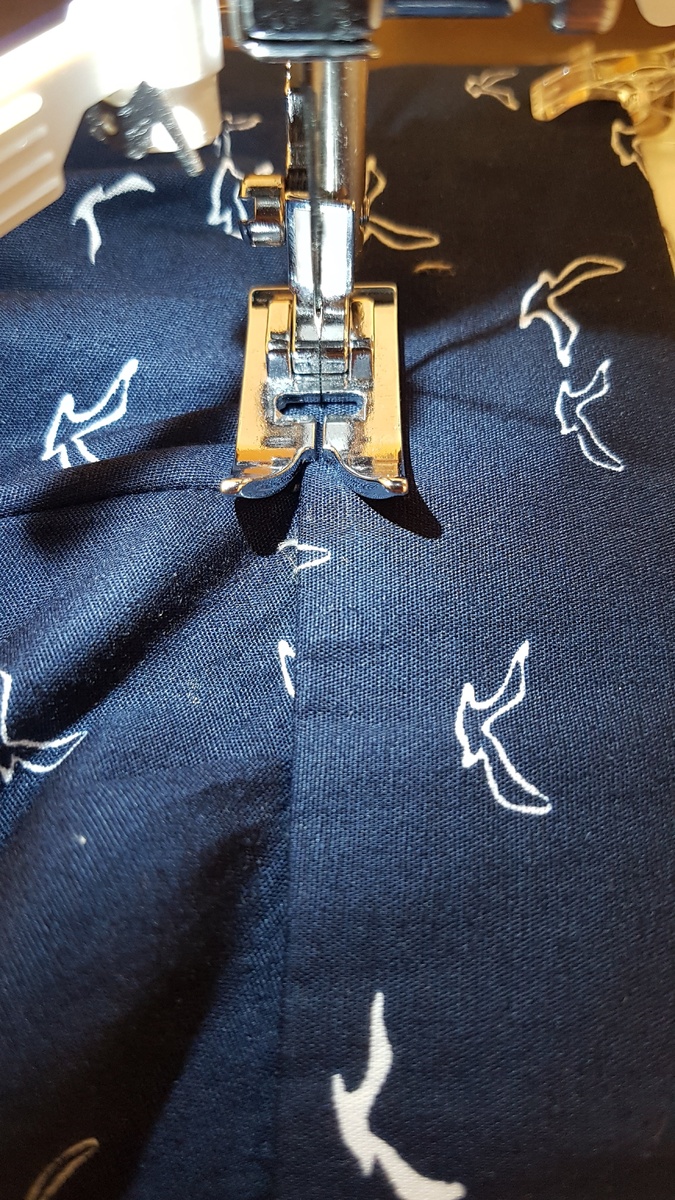 и строчка опять же по лицевой