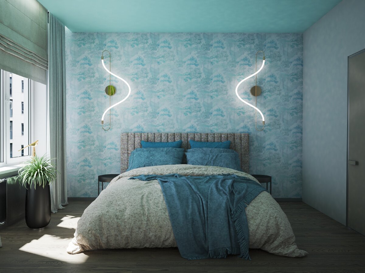 Чем меньше лишних вещей в комнате, тем лучше (3д-фото авторов).