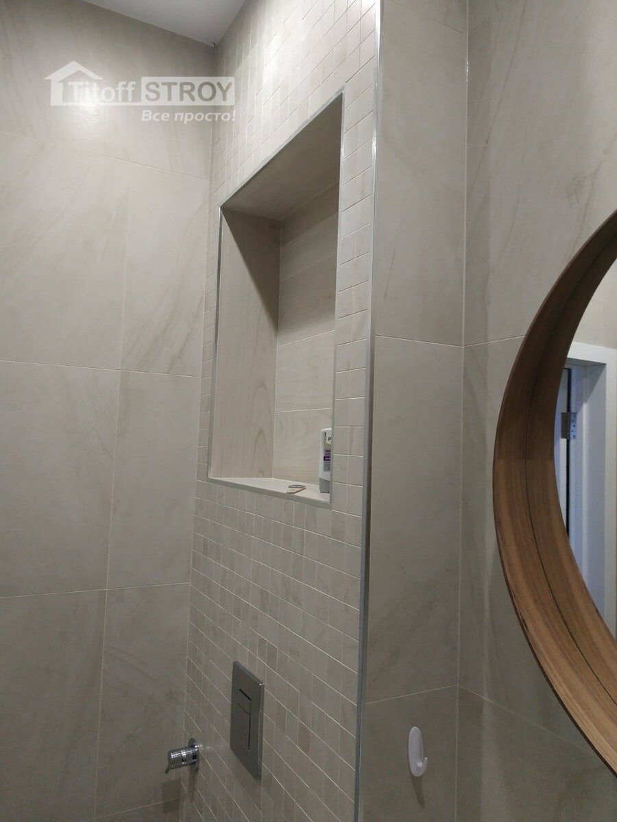 Комплексный ремонт санузла от titoffstroy.ru