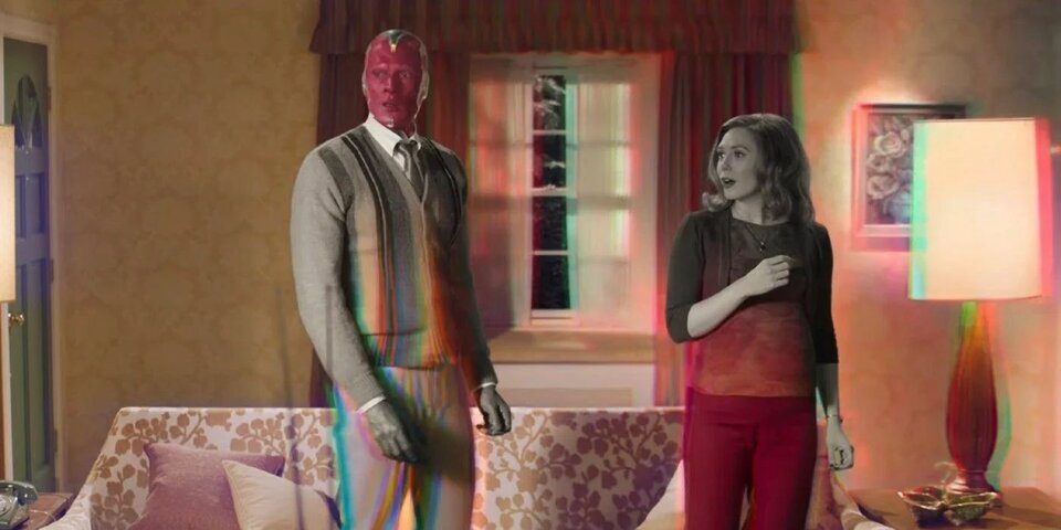 Кадр из трейлера мини-сериала "ВандаВижен"