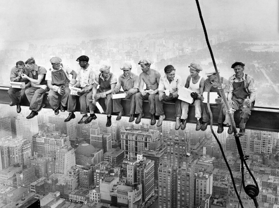 фото строителей