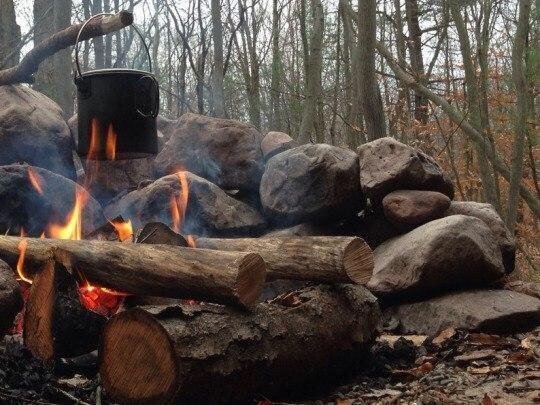 Bushcraft костёр