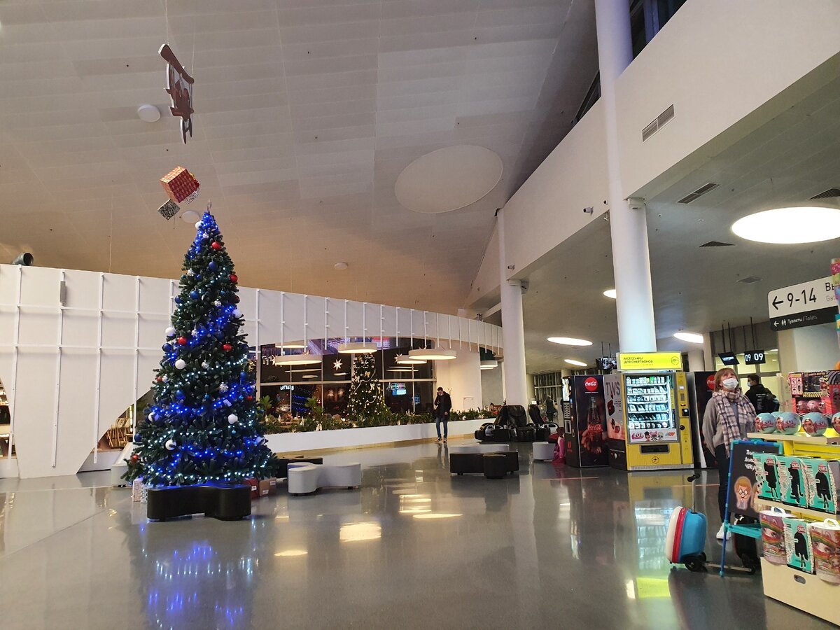 Аэропорт Курумоч, Самара. Январь 2021 г.