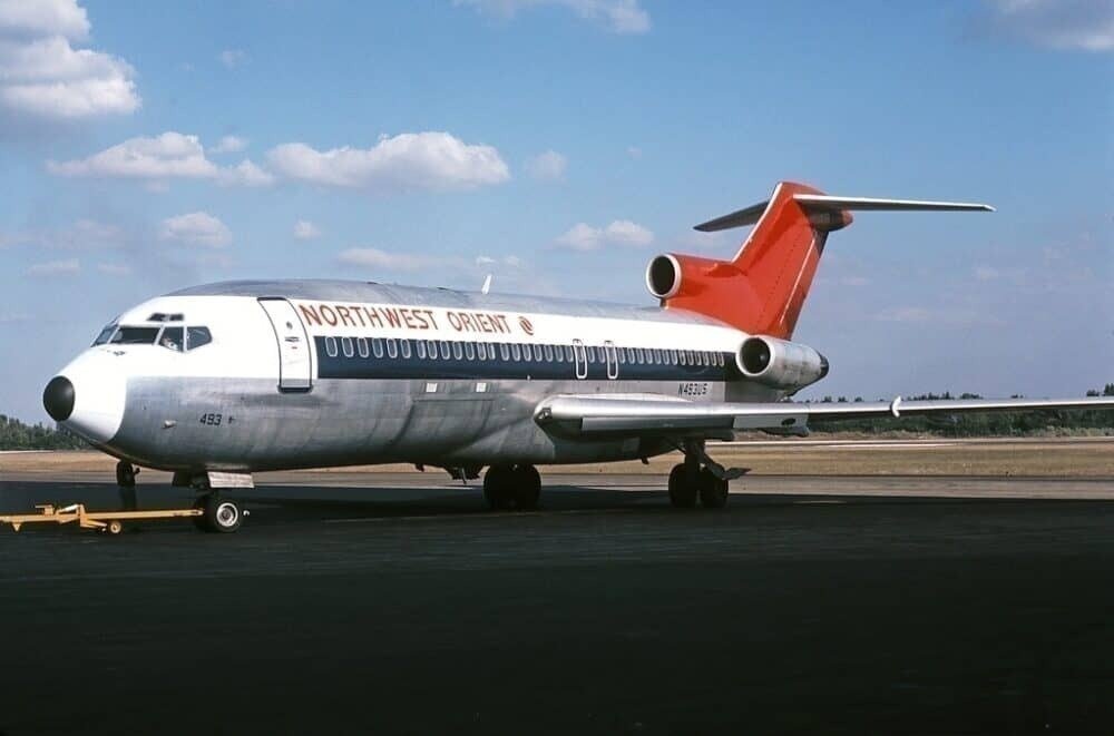 Boeing 727 авиакомпании Northwest Orient Airlines. Фото: Jon Proctor/Wikimedia