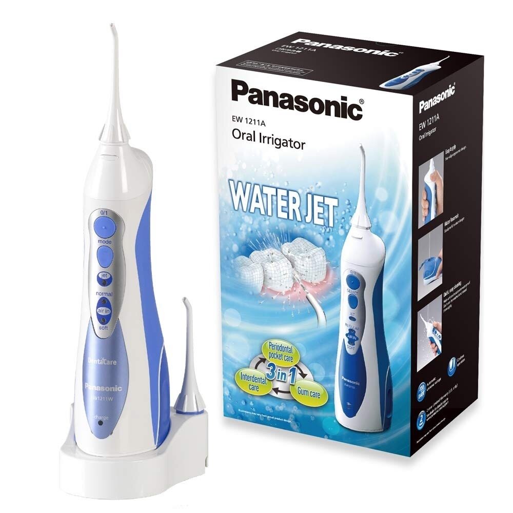 Самый лучший ирригатор. Ирригатор Panasonic ew1211w. Panasonic ирригатор 1211. Ирригатор Panasonic ew1211a, белый/синий. Ирригатор для полости рта Panasonic.