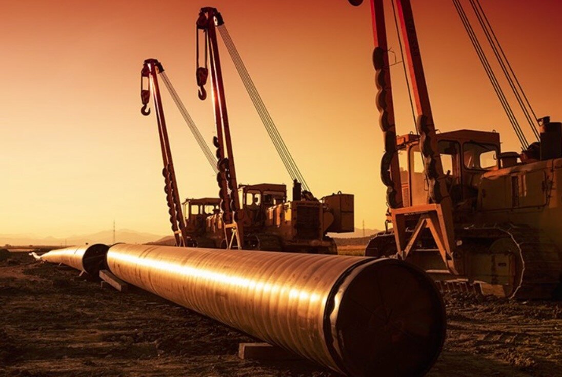 Прокладка магистрального трубопровода
