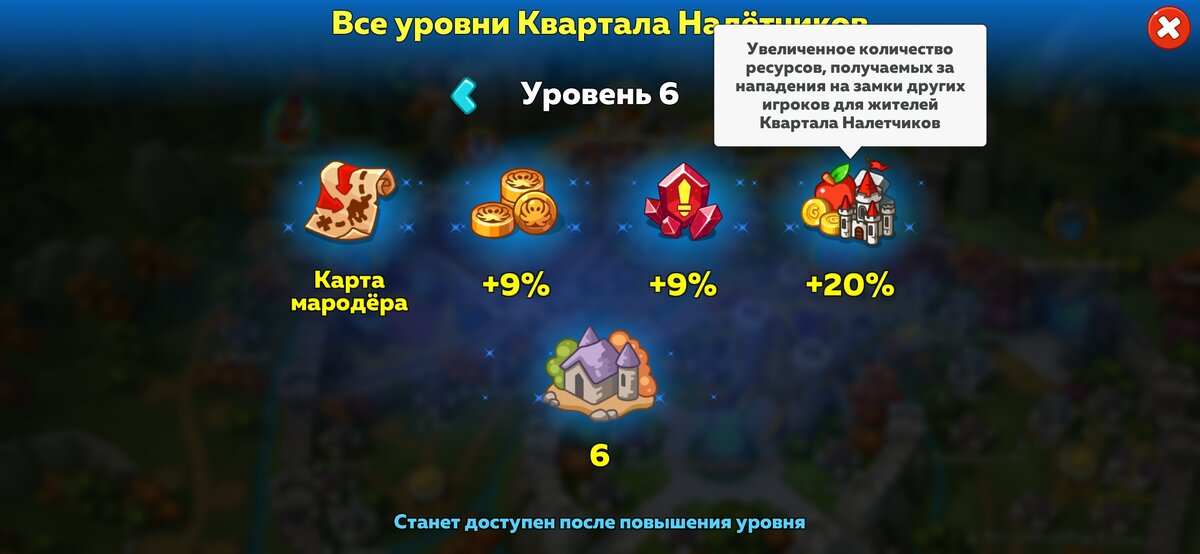 Профессор играет Hustle Castle. Бонусы Квартала Мародеров