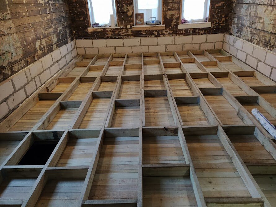 Укладка чернового пола в деревянном доме | Вечный дачник | Дзен