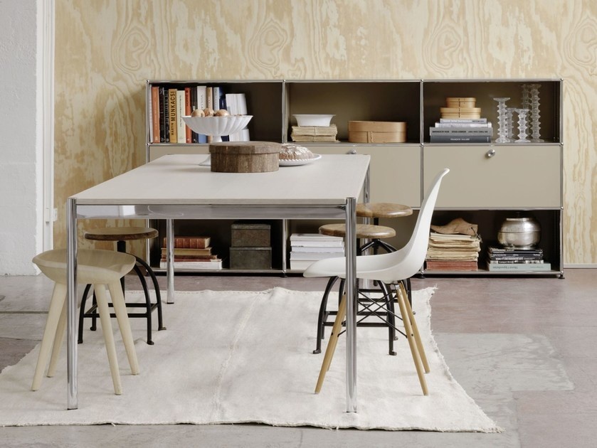 Не обязательно выбирать одинаковые стулья к обеденному столу, USM