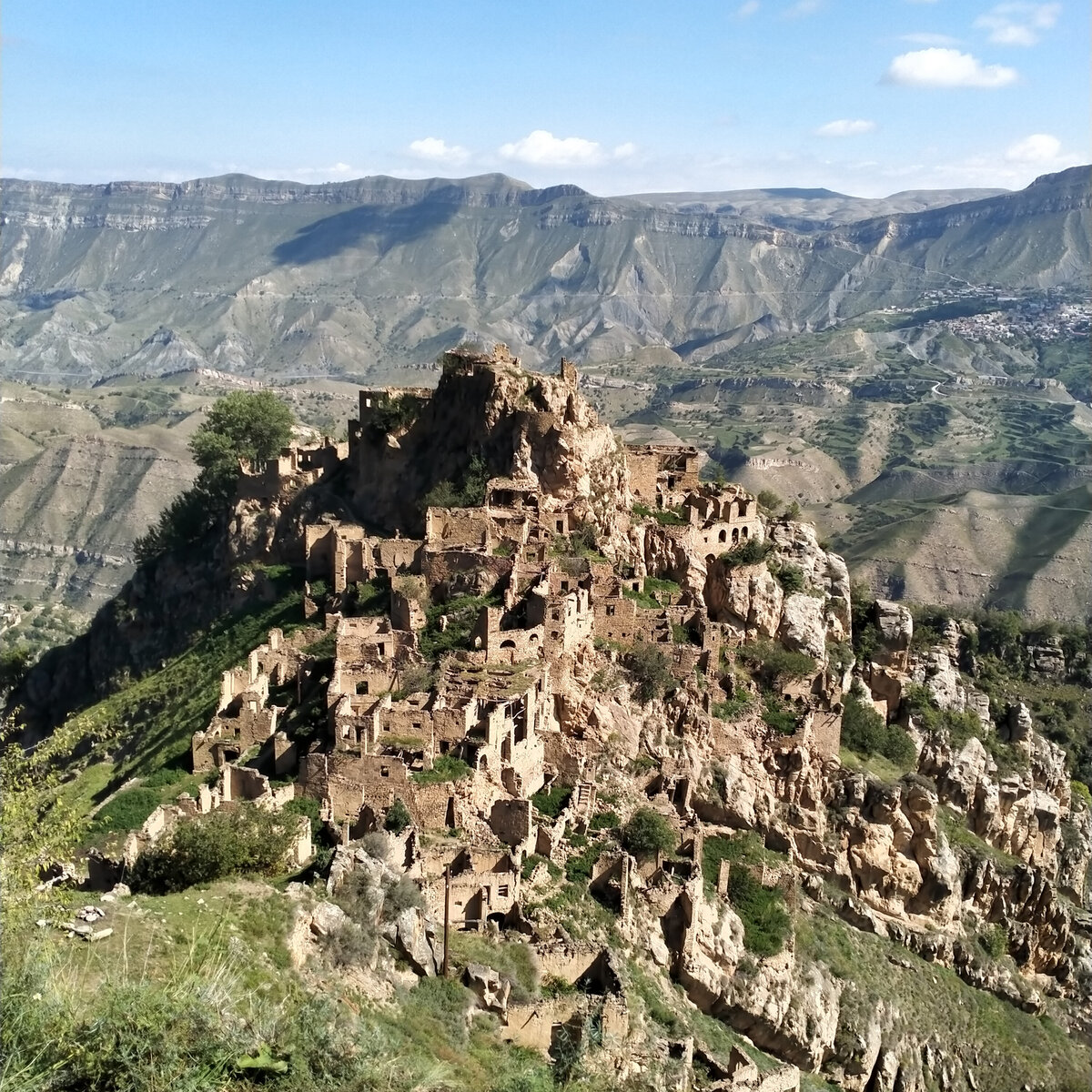Село призрак в Дагестане Гамсутль