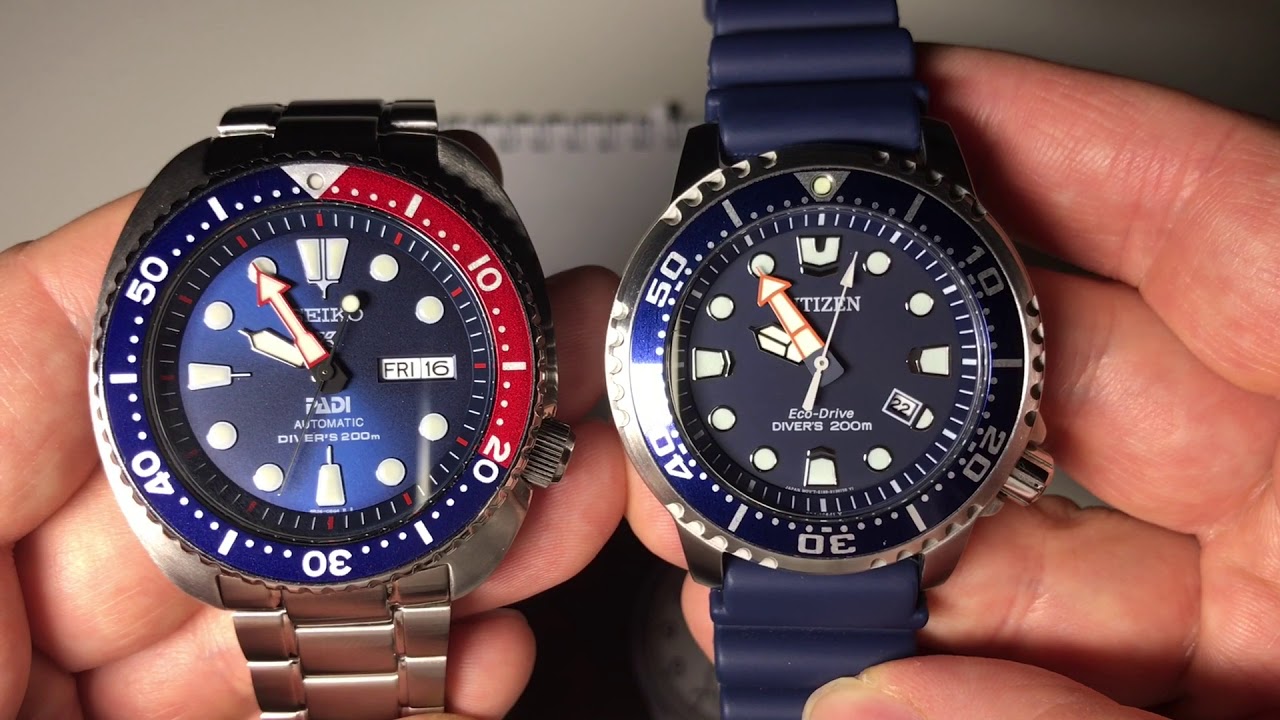 Is seiko shop better than citizen