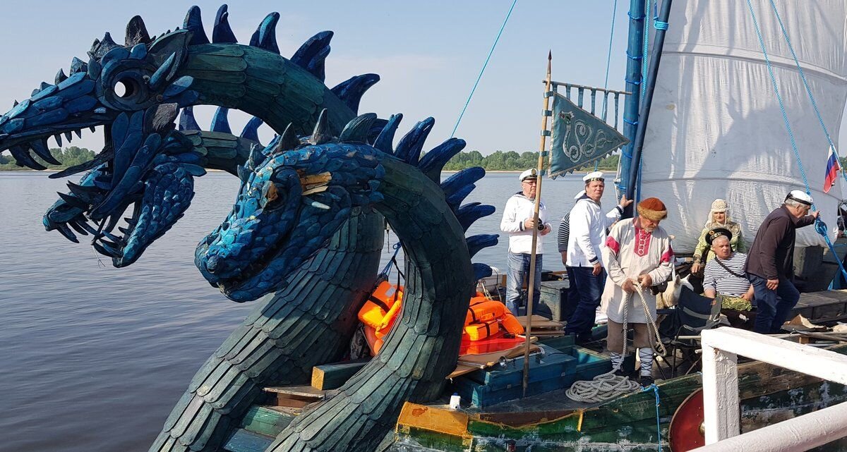 Экспедиция на ладье "Змей Горыныч"