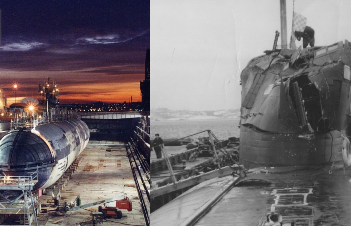 ВМС США (слева) / ВМФ России (справа)