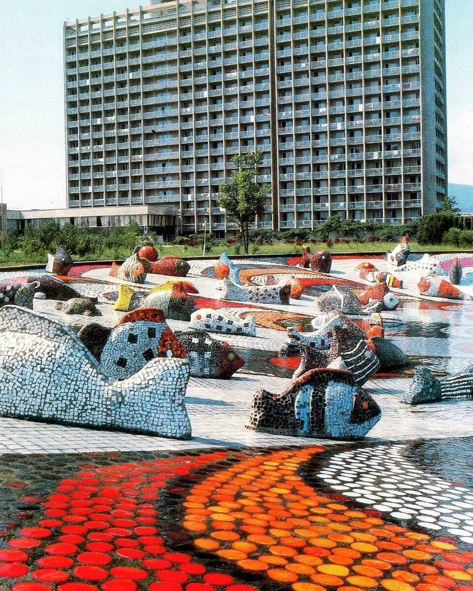 Бассейн «Рыбки» в советское время