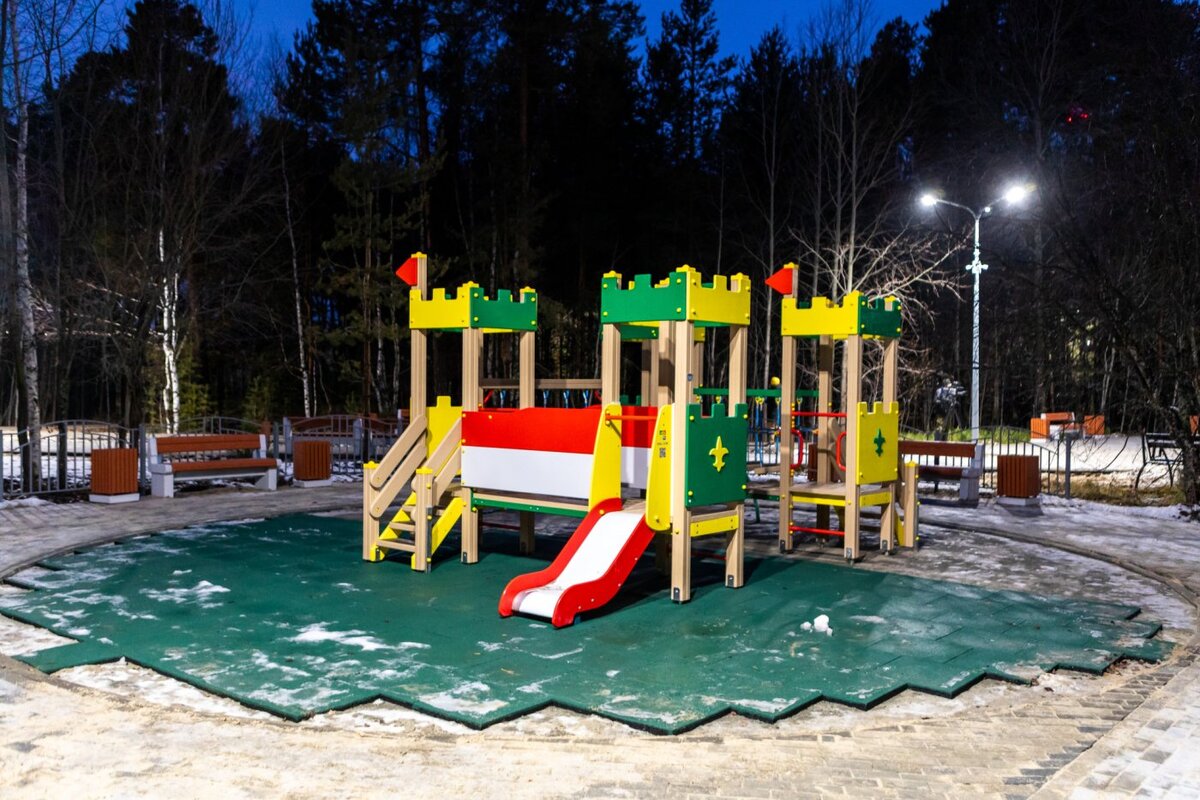    Благоустройство кедропарка в Ульт-Ягуне завершат на этой неделе