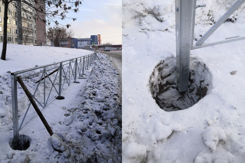     Новосибирцев возмутили ямы для забора.  Новосибирская служба эвакуации «АСТ-54»