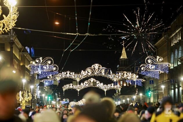    Световые украшения в Новый год в Санкт-Петербурге (архивное фото) Дарья Драй (с) ИА REGNUM