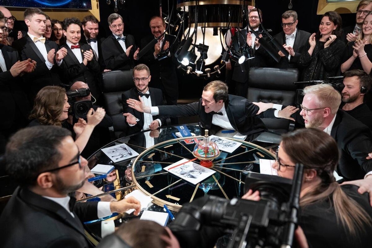 Команда Бориса Белозёрова.Источник: официальное сообщество ВК"Что?Где?Когда?"