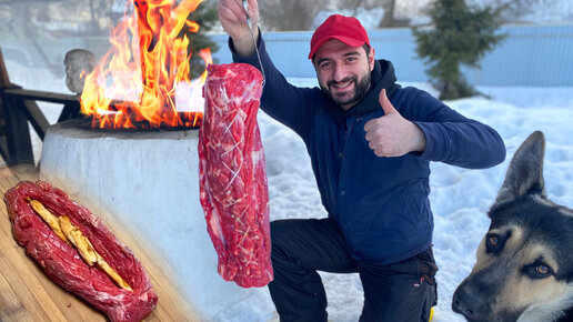 ШАШЛЫК - МАТРЁШКА в ТАНДЫРе. МЯСо говядины в ТАНДЫРЕ.