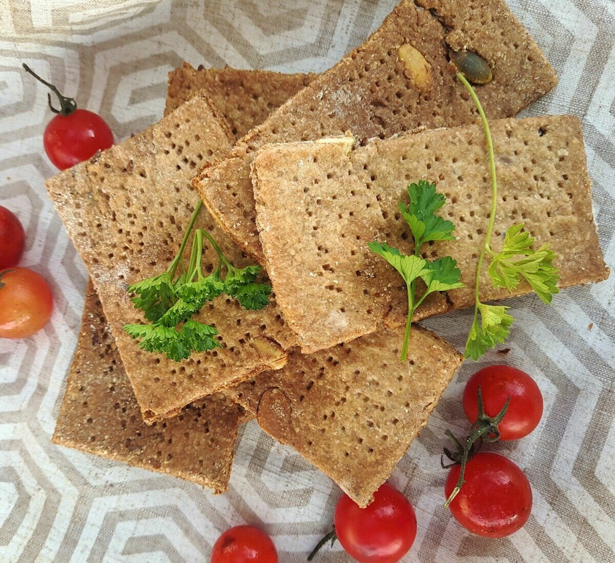 Хлебцы ржаные цельнозерновые
